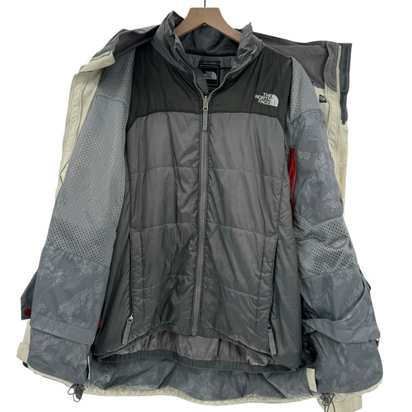 The North Face 2-in-1 HyVent Jacket Mens Winter Shell Puffer Coat | Size Large - Picture 6 of 16